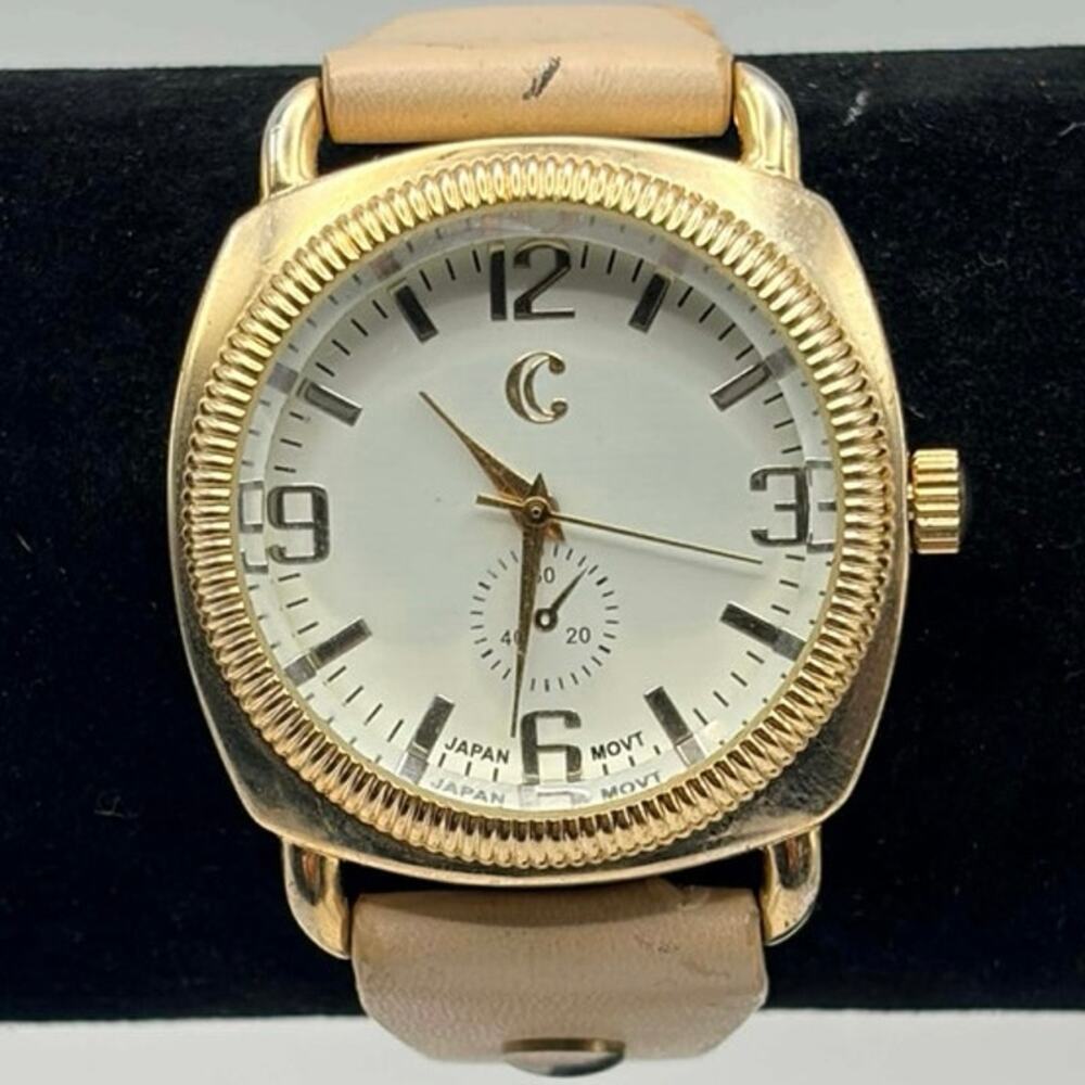 Gold Charming Charlie Men’s Watch
